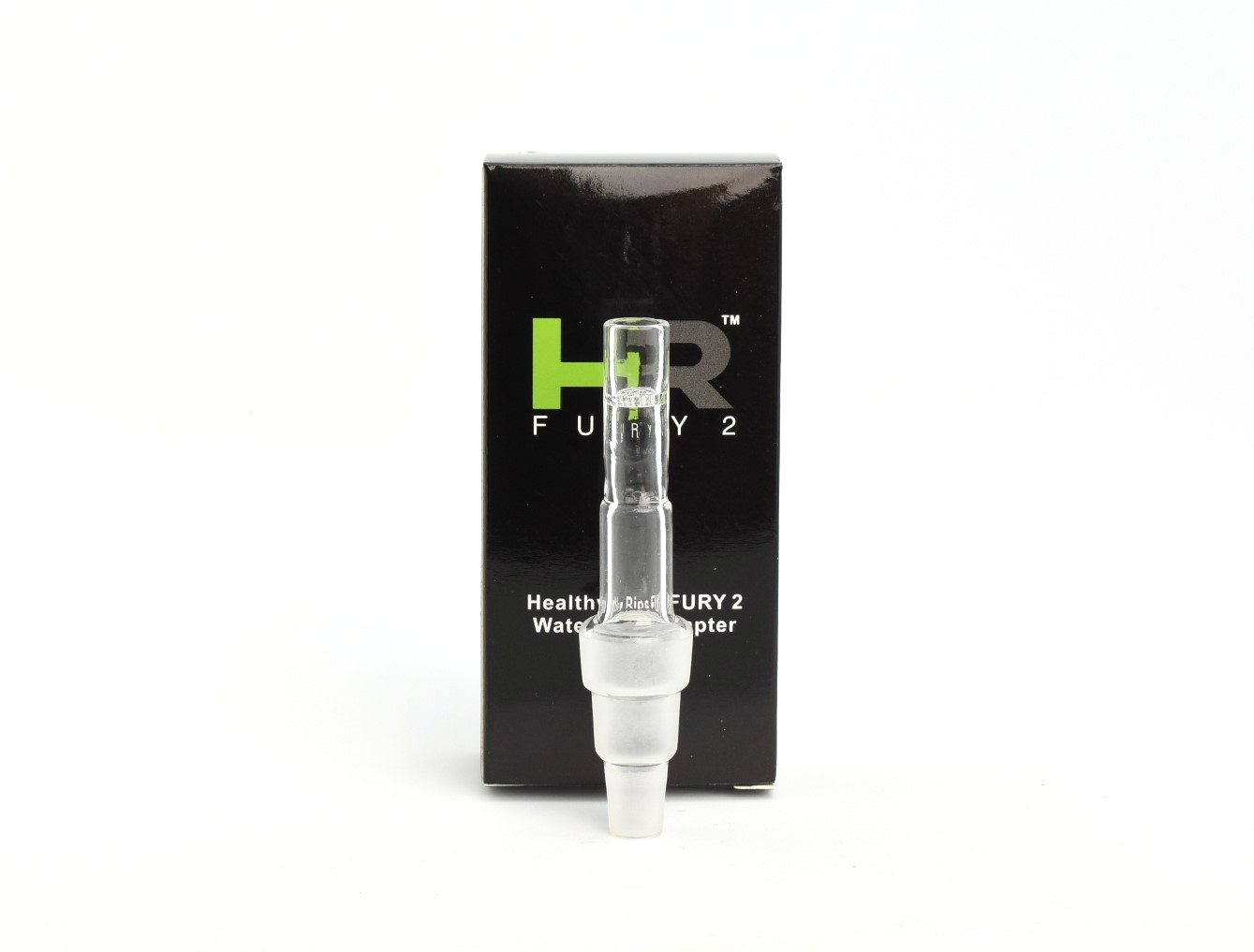 Osgree 14mm bubbler Glass tube stem with Water Pipe Adapter WPA Kit fo